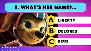 Paw Patrol Mighty Movie Quiz I Guess Character By Their Voice and by Emoji