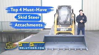 4 Game-Changing Attachments | Skid Steer Solutions