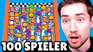 100€ MINIGAMES TURNIER mit 100 SPIELERN!  Brawl Stars