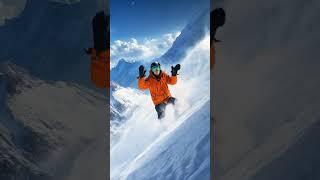 Epic Snowboarding Adventure! #Adventure #Snow #WinterSports