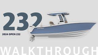 Open 232 Center Console - 2024 Walkthrough #boatwalkthrough #newboat