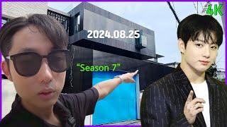 [Season 7] BTS 방탄소년단 JungKook 10 billion New House ITAEWON + Plogging | 정국 100억 주택 | 2024.08.25 정국집