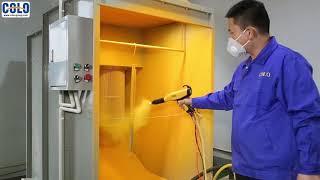 COLO Electrostatic Powder Coating Machine Spraying Gun