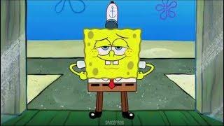 i walk around like that sponge