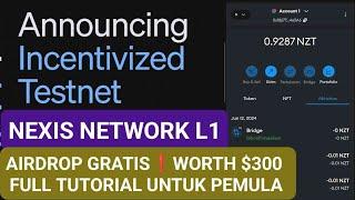 AIRDROP NEXIS BLOCKCHAIN LAGI POTENSI $500+ TANPA MODAL