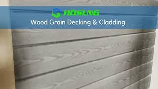 HOSUNG WPC decking & cladding production