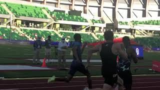 Kenny Bednarek (19.90) WINS 200m U.S. Olympic T&F Trials Semi-Final (Boling & Merritt don't advance)