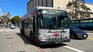 ⁴ᴷ Transit Vlog EP06 | Riding SF MUNI 22 Fillmore Motorizations | March 25th, 2024