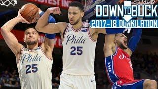 Ben Simmons All 147 Dunks Full Highlights (2017-18 Season Dunkilation)