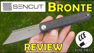 Review of the Sencut Bronte - A Folding Seax at Budget Prices