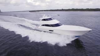 Viking Yachts 92 Enclosed Bridge Convertible For Sale