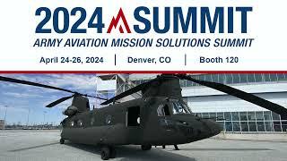 Army Aviation Association of America Mission Solutions Summit 2024 invitation.