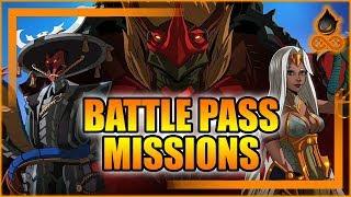 How to Finish all missions and get The Secret Title of the Battle Pass