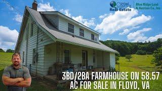 SOLD - Farmhouse with Acreage for Sale in Floyd County, VA