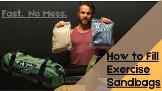 Best Fill for Your Exercise Sandbag