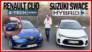 Vollhybride im Vergleich: Renault Clio E-Tech 140 vs. Suzuki Swace - Renault zu kompliziert?