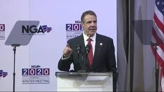 Governor Cuomo Delivers Remarks at the 2020 National Governors Association Winter Meeting