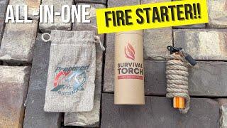 Save Time With This All-in-one Fire Starter! Ultimate Review Of The Survival Torch