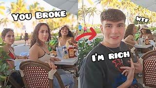 Group Of Women Mock Young Man For Not Having Money But He’s A MILLIONAIRE