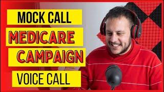 Medicare Insurance Mock call live // Voice Campaign // Call Center // #learnitaway