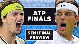 Zverev vs Fritz | ATP Finals 2024 Semifinal | Tennis Preview & Prediction