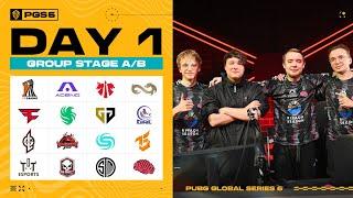 PUBG Global Series 6 Group Stage DAY 1