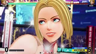 THE KING OF FIGHTERS XV BLUE MARY COMBO