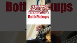 2011 Squier Deluxe Active Jazz Bass V Tone Demonstration #bass #bassguitar #bassplayer #music #play