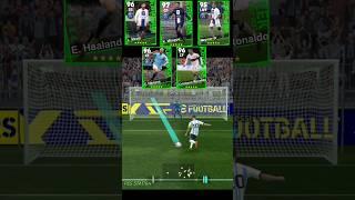 Penalty Challenge For Top Football Players In PES#pes #efootball2023 #shorts