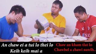 Ka Mikhual Sialhawk pasaltha 2 ten Chaw an kham lo // Mukbang turu chu le..