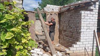 ДЕМОНТАЖ СТАРОГО САРАЯ за 5 минут