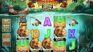 New BIG BASS AMAZON XTREME 4 SCATTERS - GOT TO 3X MULTIPLIER - BONUS BUY ONLINE CASINO ONLINE SLOT