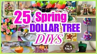 25 DOLLAR TREE SPRING  DIYS // EASTER  DIY DECOR & RECIPE IDEAS