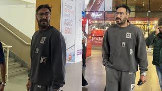 Ajay Devgn Turns Heads at Mumbai Airport – See His Latest Look