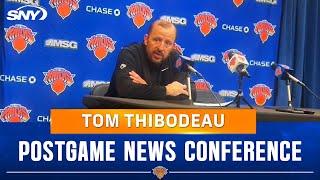 Tom Thibodeau on how Karl-Anthony Towns and Knicks are gelling as season progresses | SNY