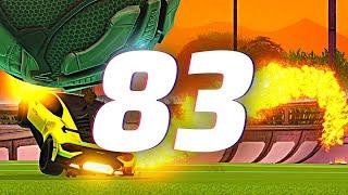 ROCKET LEAGUE INSANITY 83 ! (BEST GOALS, FREESTYLES, ROCKET LEAGUE CLIPS)