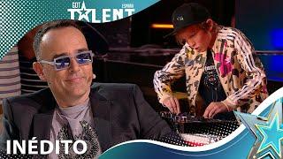 Este DJ de 12 añitos sorprende remezclando a Edurne y El Fary | Inéditos | Got Talent 2023