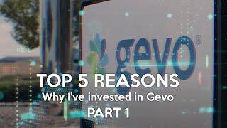 5 reasons why I've invested in Gevo - part 1