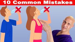 10 Common MISTAKES...You're Drinking WATER Wrong!  Dr. Mandell