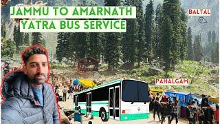 Jammu To Amarnath Bus Services || Jammu To Baltal|| Jammu To Pehalgham By Bus || Amarnath Yatra 2024