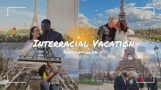 VACATION IN PARIS of interracial couples (Bwwm/WmBw) | Best moments