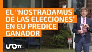 Allan Lichtman, el “Nostradamus de las elecciones” en EU, dice quién ganará este 2024