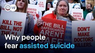 UK parliament debates bill that would allow assisted suicide for terminally ill people | DW News