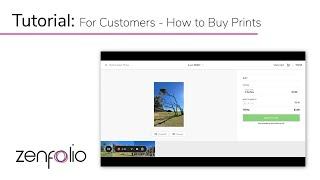 How to Purchase Photos and Products as a Visitor on a Zenfolio Photographer's Site