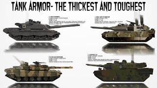 Top 8 Main Battle Tanks with the Thickest and Best Armor ever made in History