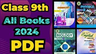 Class 9th All New Books 2024 PDF Sindh Board Academic Avenue