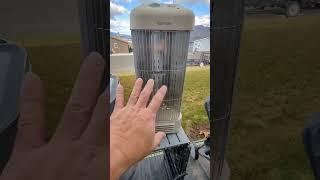 Electric Heater vs Ecoflow Delta Max test #ecoflow #ecoflowdeltamax