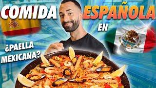  Probando un RESTAURANTE de COMIDA ESPAÑOLA en MÉXICO *FLIPANDO con la TORTILLA de PATATAS* vs