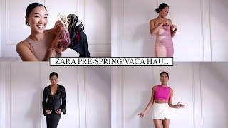 ZARA VACA PRE-SPRING: Haul & Try On