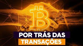 O que acontece quando você ENVIA Bitcoin pra outro ENDEREÇO? Entenda a cascata de eventos na rede